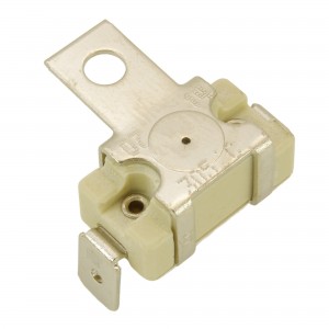Oven thermal fuse 305° with bracket and terminals 90°