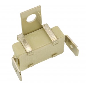 Oven thermal fuse 305° with bracket and terminals 90° 2