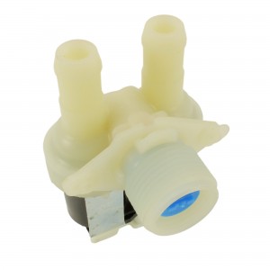 Electroválvula 2 vías lavadora 90° 230V Ø14mm WR 481227128558