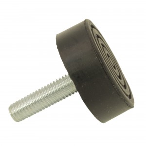 Piedino Lavatrice filetto MA Ø8mm 45mm Universale 2