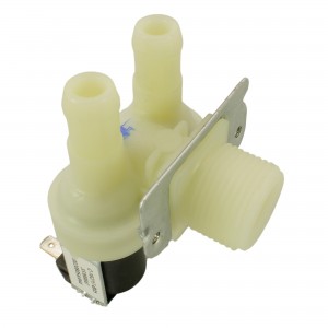 Zweifache Elektroventil Waschmaschine 90° 230V Ø14mm UNIVERSAL