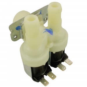 Electrovanne lave-linge 2voies  90° 230V Ø14mm UNIVERSEL 2