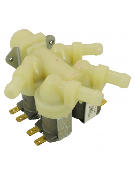 Elettrovalvola Lavatrice 4 vie 180° 230V Ø12mm Brandt 55X8398