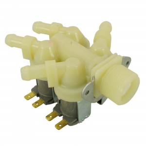 W. M. 4-ways solenoid valve 180° 230V Ø12mm BRANDT 55X8398 2