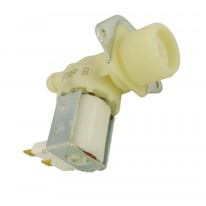 Electroválvula 1 vía lavadora 180° 230V Ø12mm UNIVERSAL