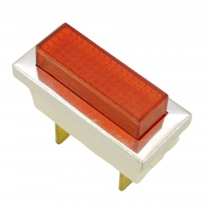 Guía luz roja lavadora 10x30mm 230V UNIVERSAL