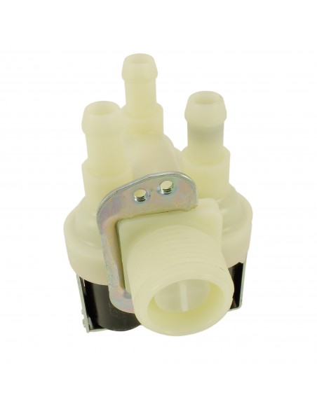 Elettrovalvola Lavatrice 3 vie 90° 230V Ø14mm con rid. Siemens 0485461