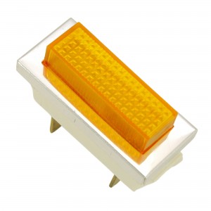 Guía luz amarilla lavadora 10x30mm 230V UNIVERSAL