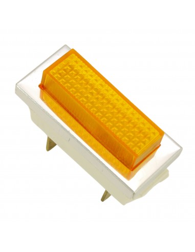 Segnalatore luminoso giallo Lavatrice 10x30mm 230V Universale