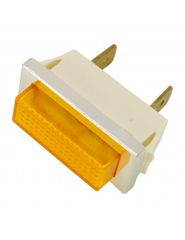 Avis lumineux jaune 10x30mm 230V UNIVERSEL Avis lumineux jaune 10x30mm 230V UNIVERSEL