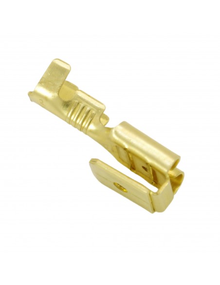 Terminale faston doppio 6,3mm Maschio-Femmina Universale