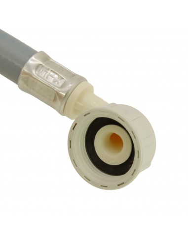 Tuyau charge lave-linge 3,50m 3/4F-3/4F 90° 90 Bar UNIV. Tuyau charge lave-linge 3,50m 3/4F-3/4F 90° 90 Bar UNIV.