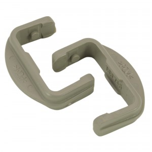 Kit 2pcs tope rail frontal cesta lavavajillas original BEKO 1887 1887460200 1887460100 2