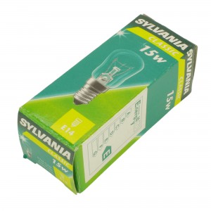 Fridge lamp small E14 15W 230V UNIVERSAL - N 2