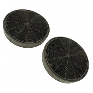 Kit 2pcs filtres charbon hotte F.196 I370GR INDESIT C00050989 50290659007 481281718552