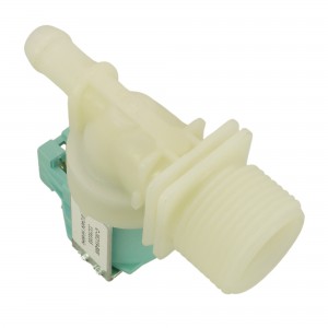 Electroválvula 1 vía lavadora 180° Ø12mm ZANUSSI 3792260436