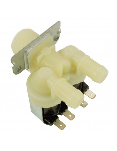 Electroválvula 2 vías lavadora 180° 230V Ø14mm UNIVERSAL Electroválvula 2 vías lavadora 180° 230V Ø14mm UNIVERSAL