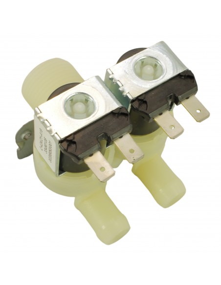 Electrovanne lave-linge 2voies 180° 230V Ø14mm UNIVERSEL