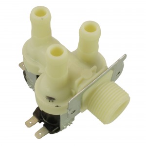 Elettrovalvola Lavatrice 3 vie 90° 230V Ø14mm Universale
