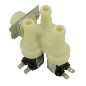 Elettrovalvola Lavatrice 3 vie 90° 230V Ø14mm Universale 2
