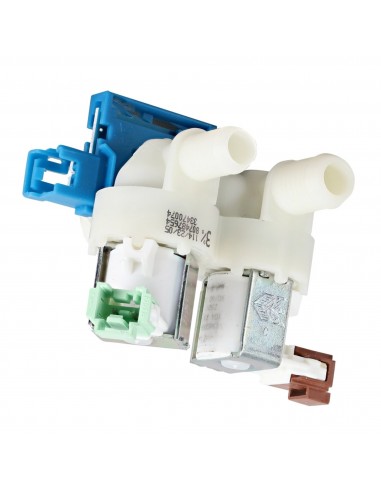 Elettrovalvola Lavatrice 2 vie 180° 230V c/flus. ELX 1325186508