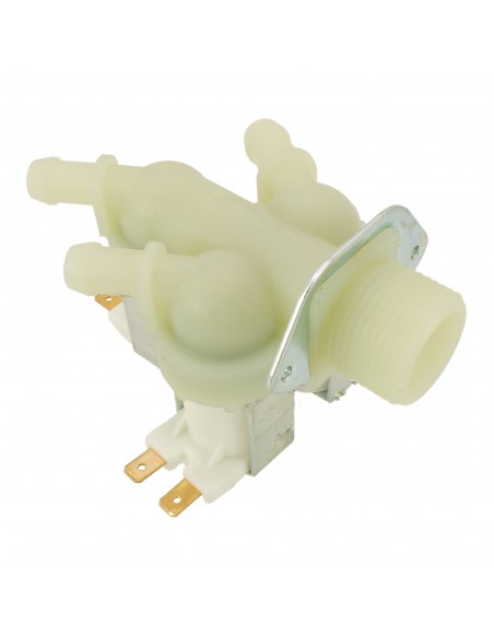 Electroválvula 3 vías lavadora 180° 230V Ø12mm UNIVERSAL
