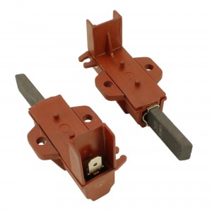 Kit 2pz Spazzola motore Lavatrice R Indesit C00196539 C00047317 C00196544 2