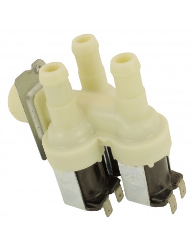 Elettrovalvola Lavatrice 3 vie 90° 230V Ø14mm con rid. Miele 1987730 Elettrovalvola Lavatrice 3 vie 90° 230V Ø14mm con rid. Miele 1987730