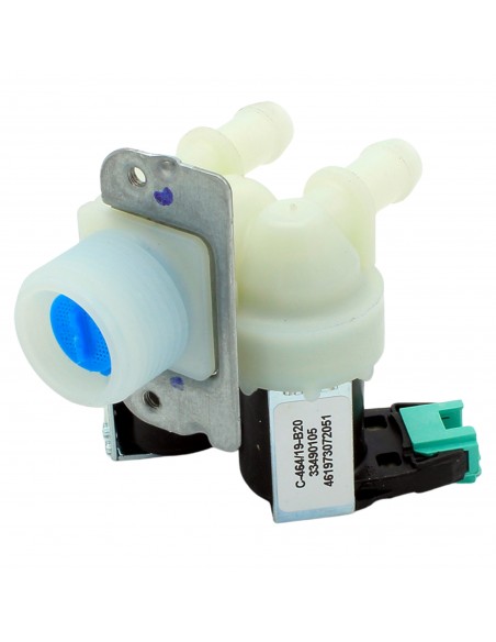 Zweifaches Elektroventil Waschm. 180° 230V  WR 481228128468