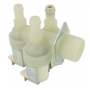 Dreifache Elektroventil Waschmasch. 90° 230V Ø12mm MIELE 1678013 2
