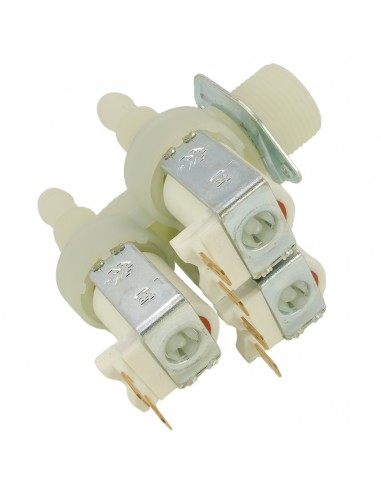 Elettrovalvola Lavatrice 3 vie 90° 230V Ø12mm  con rid. Miele 1678013 Elettrovalvola Lavatrice 3 vie 90° 230V Ø12mm  con rid. Miele 1678013
