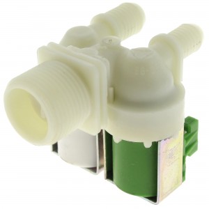Elettrovalvola Lavatrice 2 vie 180° 230V Ø15-10mm ELX 3792260725 124947100 1249471051