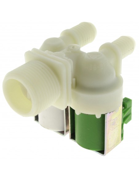 Zweifache Elektroventil Waschmaschine 180° 230V Ø15-10mm ELX 3792260725 124947100 1249471051