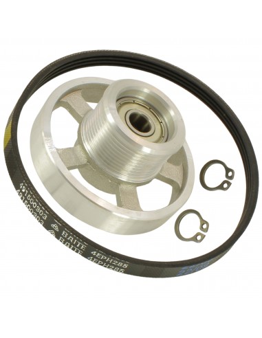 Kit 2pcs dryer pulley and belt  original BEKO 492204404