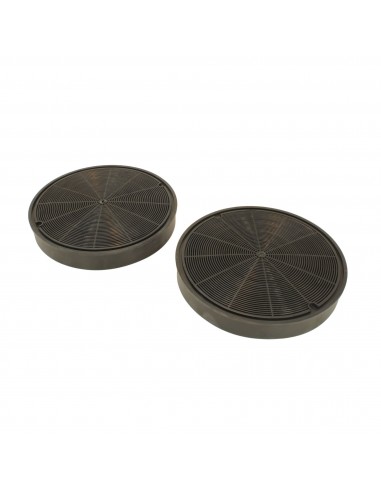 Kit filtro carbón campana 2 pzs INDESIT F.196, I370GR diámetro 1