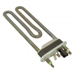 Resistenza Lavatrice 1700W 230V Ntc 2 fusibili Indesit C00143654 2