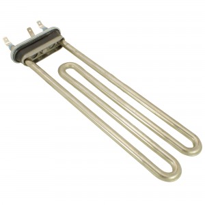 Resistencia lavadora 2000W 230V 2fusbles agujero niquelada BOSCH 659861