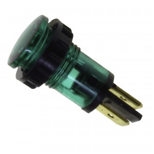 Segnalatore luminoso verde con ghiera Lavatrice 230V  Universale