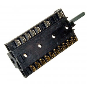 Oven selector switch original SMEG 811730255