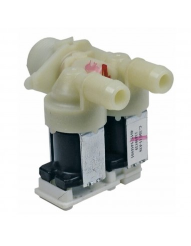 Electroválvula 2 vías lavadora 180° 230V Indesit 480111100199