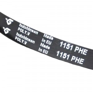 Washing machine belt POLY-V EL 1151 H7 BALAY 55X3861 2