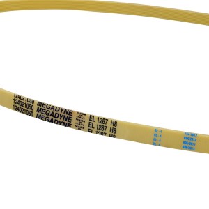Correa MEGADYNE POLY  EL 1287 H8 lavadora ZANUSSI AEG 5023720400 2