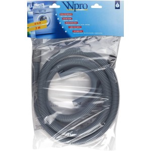 Tuyau vidange coudé lave-linge 2,00m ø19-22mm WHIRLPOOL 481281728078 2