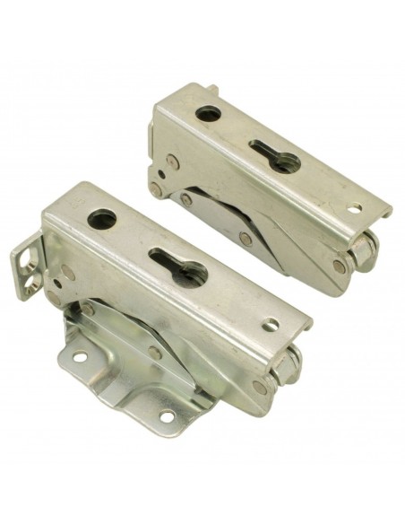 Kit 2pcs fridge door hinges WHIRLPOOL 488000636779 481231018626